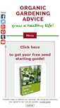 Mobile Screenshot of gardening-advice.net